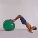 Swiss Ball Leg Curl