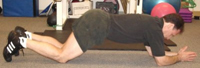 prone plank