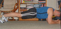 prone plank