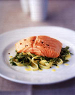 salmon dinner