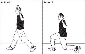 Illustration of Split Squats