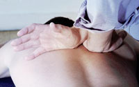 image of a back exam