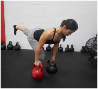 Kettlebell Stiff-Legged Deadlift